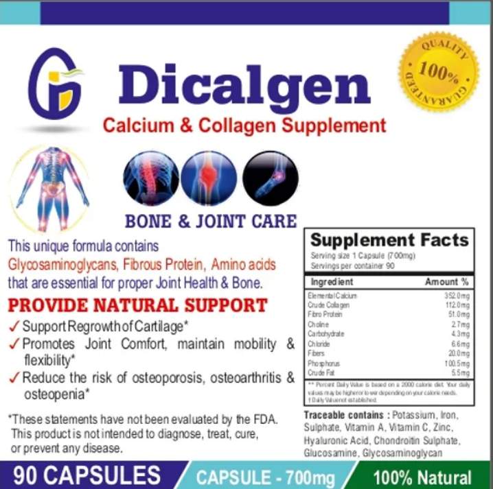 Dicalgen (90 capsule) - Bone and Joint Care