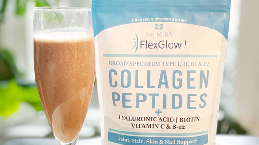 Berry Delicious Smoothie with FlewGlow+ Collagen Powder