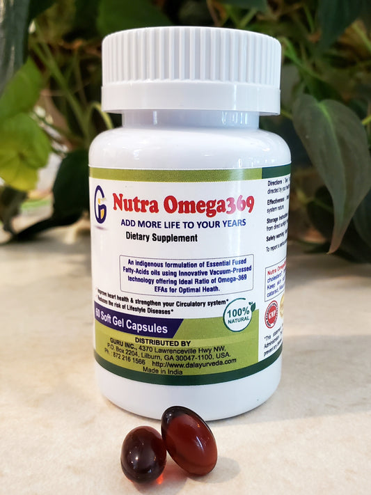 Nutra Omega369 - Omega-3, 6, and 9 Fatty Acids
