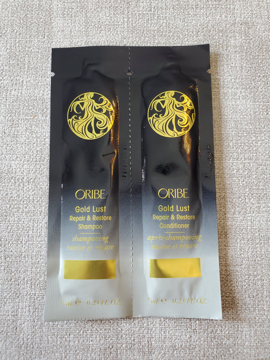 🎁 Oribe Gold Lust Shampoo + Conditioner Sample (100% off)