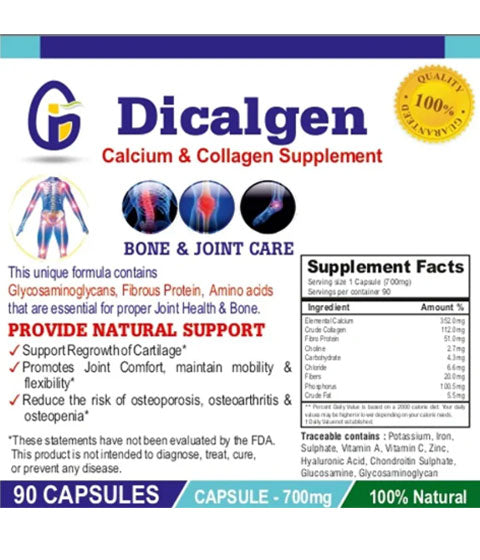 Dicalgen (90 capsule) - Bone and Joint Care