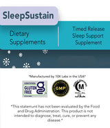 HerbUSA - SleepSustain | Timed Release Sleep Supplement, 30 Capsules