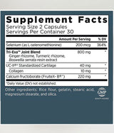 HerbUSA - FlexiGlide Joint Heath Supplements with UC-II Collagen Benefits, 60 Capsules