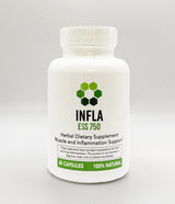 NEW Infla ESS 750 | Natural Inflammation Relief & Joint Pain Supplements, 60 Capsules