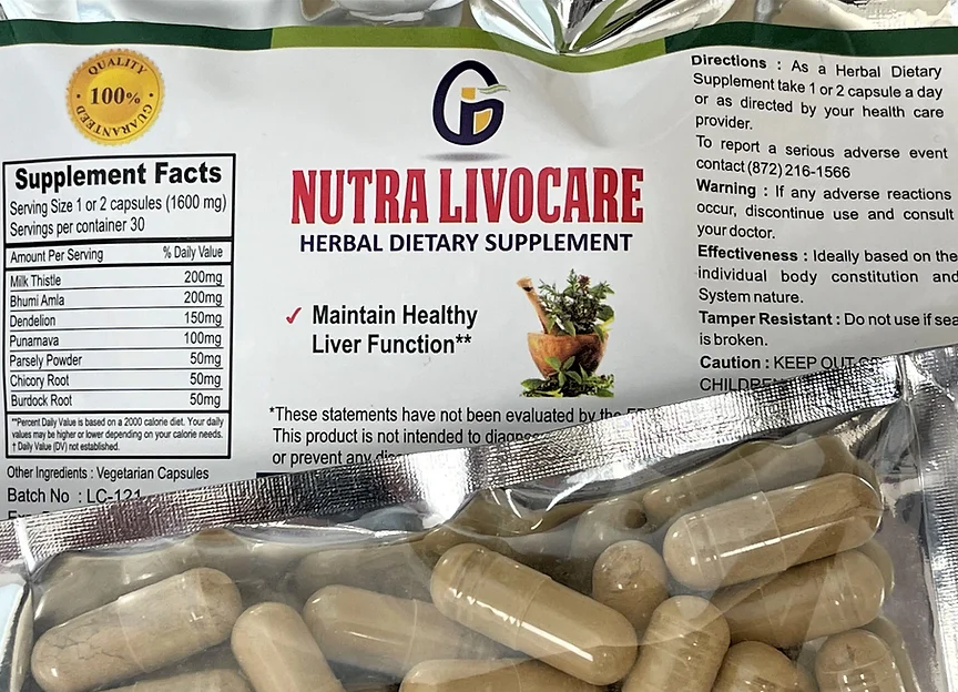 Nutra LivoCare (60 capsule) - Liver Function