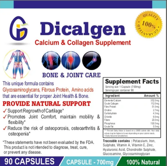 Dicalgen (90 capsule) - Bone and Joint Care